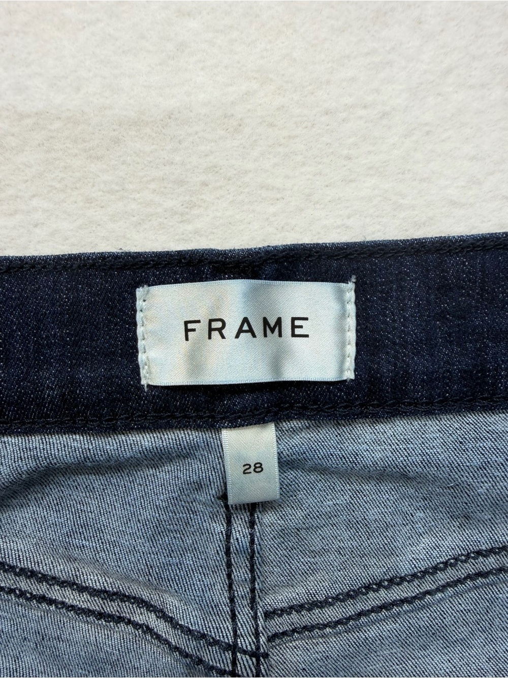 Frame Denim Indigo Wide-Leg Jeans - Picture 11 of 12